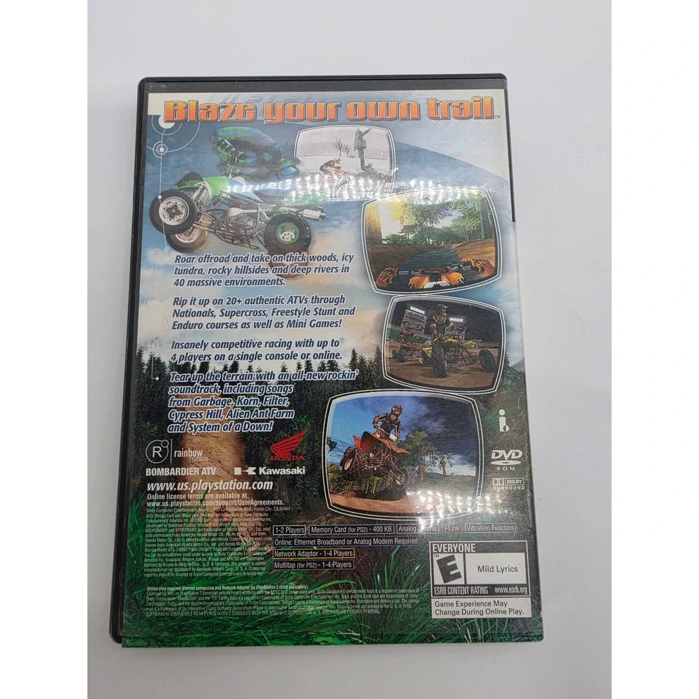 ATV Offroad Fury 2 PS2 PlayStation 2 Not For Resale Complete with Manual CIB